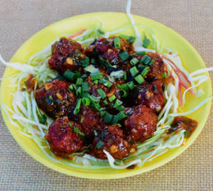 Veg Manchurian Dry        