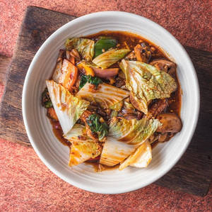 Exotic Vegetables In Pepper Garlic Sauce