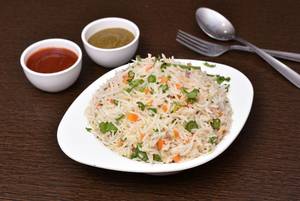 Veg Fried Rice ( With Corn )