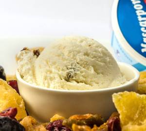 Mascarpone Chese with Candied Fruits Scoop