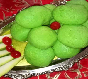 Hot Green Mango Rosogolla 4pcs 
