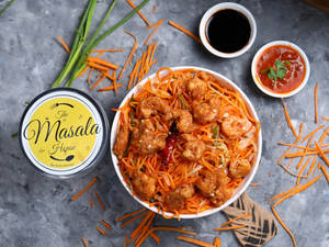 Szechuan Prawns Noodles