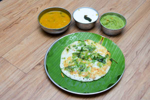 Coriander Uttapam