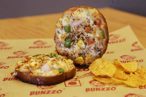 Veg Garlic Bread [3 Pieces]