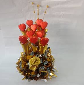 Red Heart Choco Bouquet