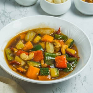 Mixed Vegetables In Kung Pao Style (gravy)