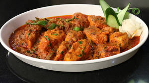 Fish tikka butter masala