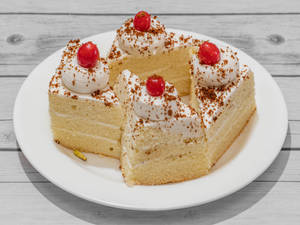 Vannila Cake  (4 Piece)