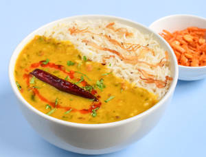 Jeera Rice with Dal Fry