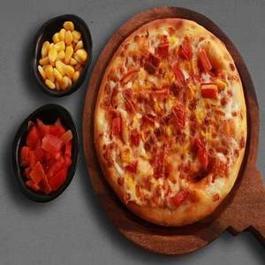 Cheese + Tomato And Sweet Corn Pizza