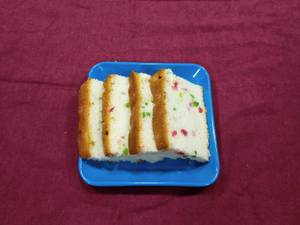 Eggless Vanilla Fruit Cake (250 gms)