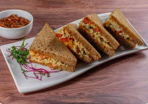 Healthy Creamy Egg Multigrain Sandwich