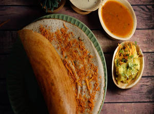 Karampodi Masala Dosa