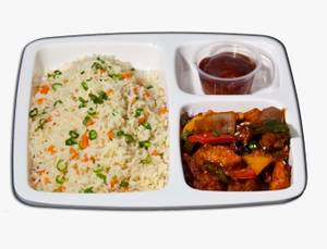 Veg Manchurian & Veg Fried Rice
