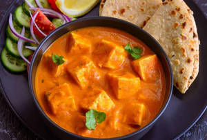Butter Paneer Masala Roti