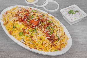 Chicken Tikka Biryani [4 Pieces]