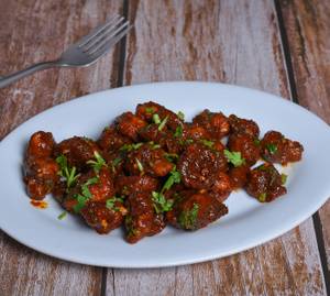 Mushroom Manchurian Dry