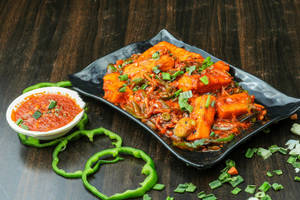 Paneer Schezwan Chilly Dry