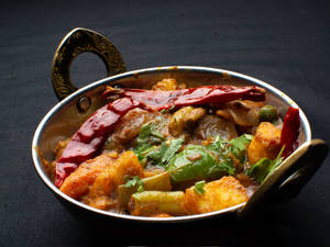 Kadai Veg (serves 2-3)