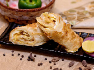 Double Egg Double Chicken Roll