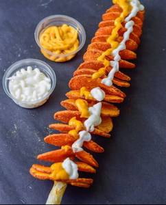 Potato Tornedo With Mayo