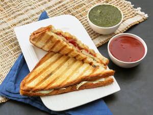 Veg Cheese Grilled Sandwich