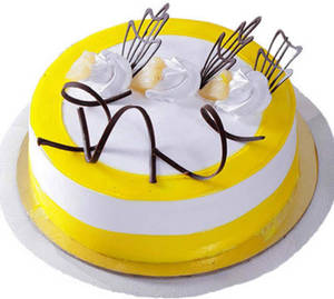 Round Pineapple Cake