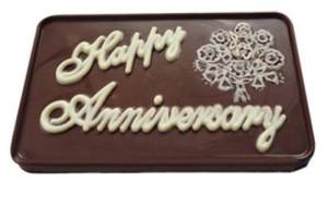 Happy Anniversary Chocolate Bar [200 Grams]