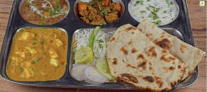 Panna's Deluxe Thali Without Dessert