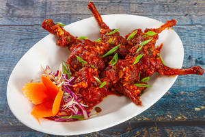 Chicken Lollipop Saucy