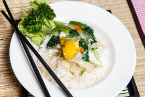 Chicken Steamed Rice Meal