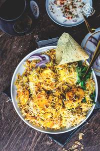 Egg Hyderabadi Biryani