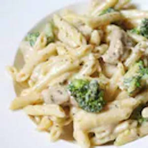 Penne Alfredo White
