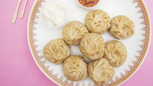 Veg Steamed Maida Momos