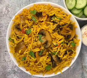 Mushroom Biryani