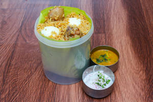 Chicken Mini Bucket Biryani ( Serves 4)