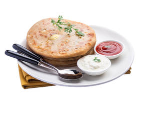 Egg Parantha (with two eggs) (1 Piece)