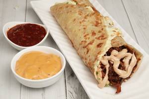 Chicken Masala Thousand Island Mayo Roll