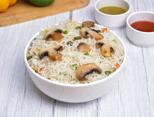 Mushroom Fried Rice    