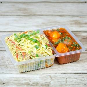 Chilli Paneer With Veg Noodles Combo