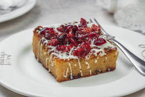 Brownie - White Chocolate & Cranberry