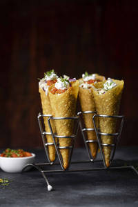 Cone Tacos ( 4 Peices)