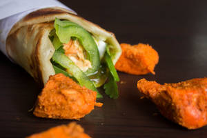 Single Chicken Keema Roll