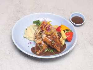 Grilled Chicken Pepper Sauce