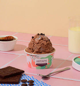 Belgian Dark Chocolate Ice Cream 120 Ml