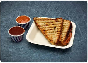 Cheese Chilly Capsicum Sandwich Grill