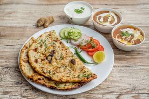 Aloo Naan Thali