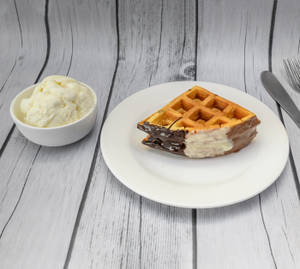 Triple Chocolate Waffle