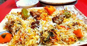 Beef biriyani