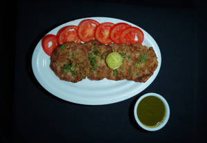 Afgani Chicken Chapli Kebab (4 Pcs)